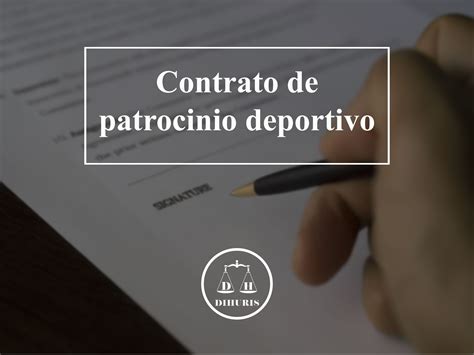 Contrato De Patrocinio Deportivo Dihuris Alberto Díaz