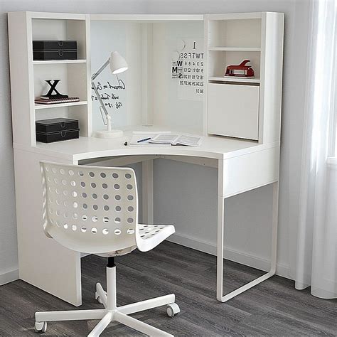 99 Ikea Corner Desk White Office Furniture For Home