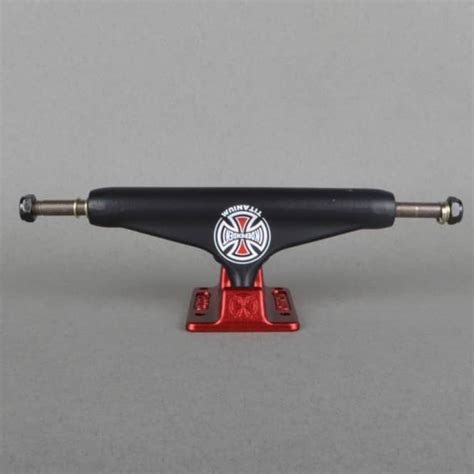 Independent Trucks 149 Stage 11 Titanium Forged Blackanodised Red
