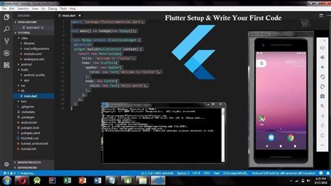 How To Install Flutter In Visual Studio Code Android Studio And Run