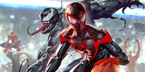 Miles Morales And Venom Hit Basketball Court In Exclusive Variant Cover