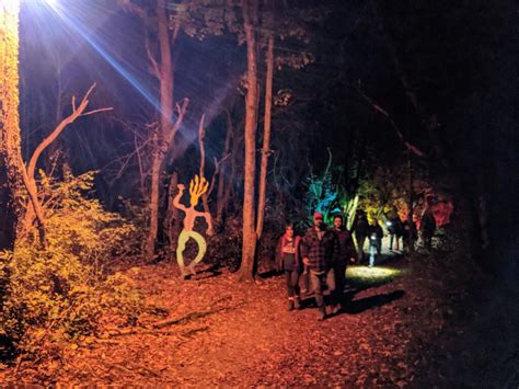 Thank You Night Lights At Griffis Sculpture Park 2022 Sitlerhq