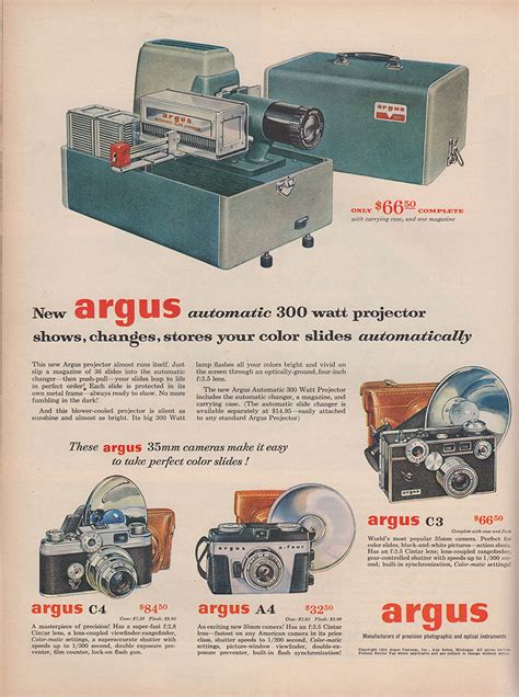 Argus 300 Slide Projector So I Found One Of These For 12 Flickr