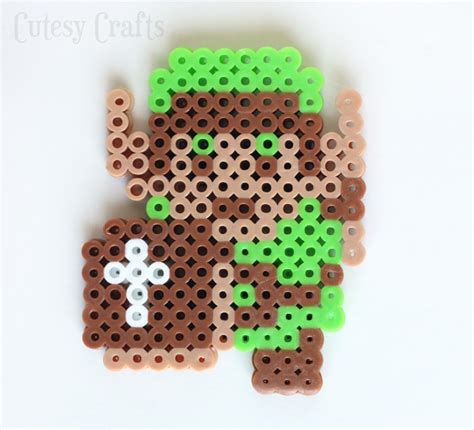 Legend Of Zelda Perler Bead Patterns Perler Beads Perler Beads Plastic