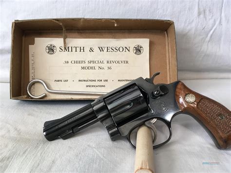 Smith And Wesson 38 Chiefs Special 7 For Sale At