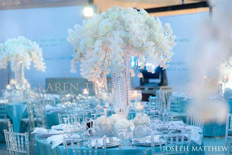Pin By Lily Anderson On Wedding Inspiration Tiffany Blue Wedding Decorations Blue Wedding