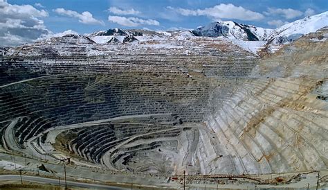 Worlds Biggest Hole Kennecott Copper Mine Utah 1997 A Photo On