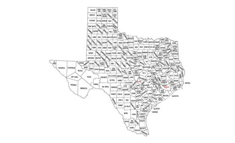 Texas Counties Quiz
