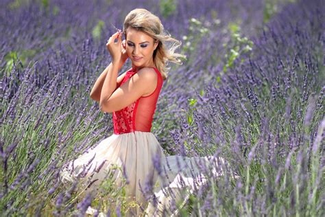 Free Images Nature Girl Hair Field Lawn Meadow Flower Model
