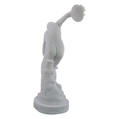 Discobolus Discus Thrower Nude Male Athlete Greek Roman Statue