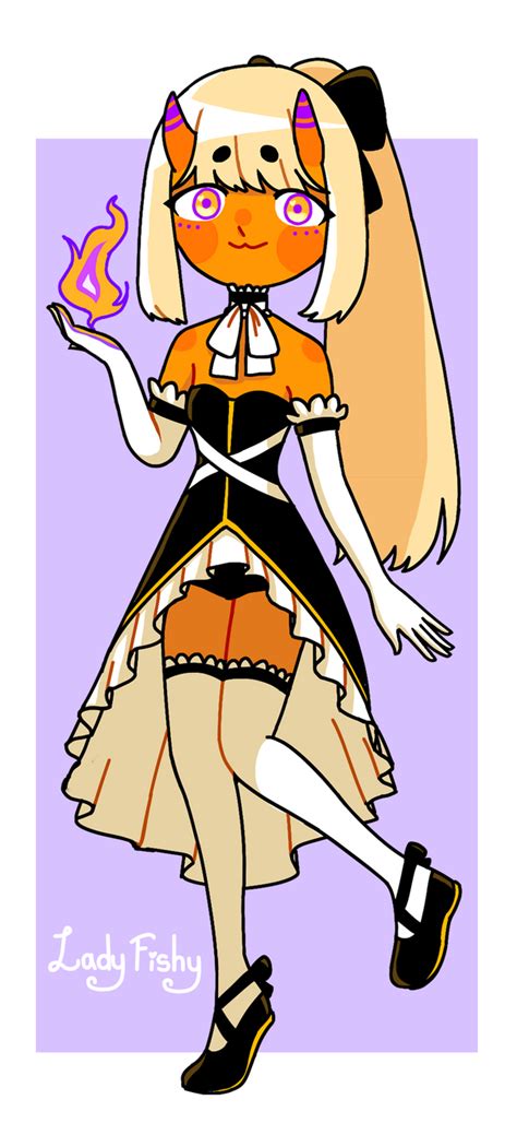 Closed Adoptable Auction Demon Maid By Ladyfishy On Deviantart