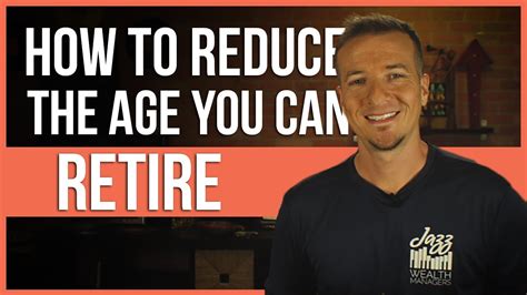 How To Reduce The Age You Can Retire Fintips 🤑 Youtube