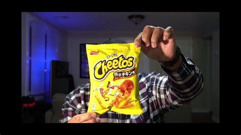 Spicy Deep Fried Chicken Cheetos From Japan Youtube