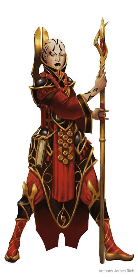 Red Wizard Of Thay Dndart Fantasy Characters Fantasy Wizard Wizard