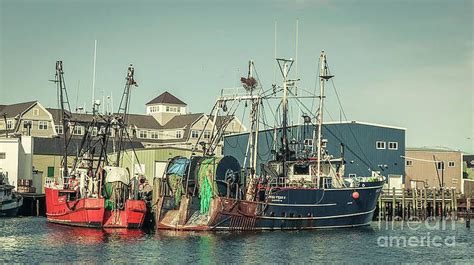 Fishing Boats In Gloucester By Claudia M Photography New England States