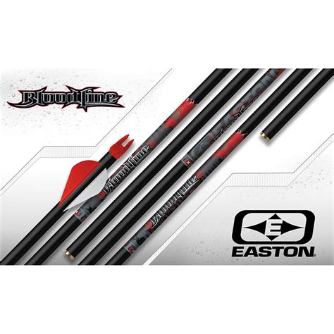 Easton Bloodline Arrows Fletched 330 12 Midwest Archery
