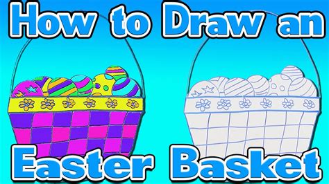 Https://wstravely.com/draw/how To Draw A Basket Full Of Easter Eggs