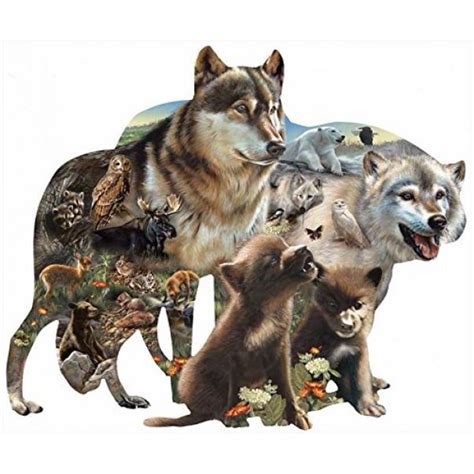 Wolf Pack A 1000 Piece Jigsaw Puzzle By Sunsout Inc