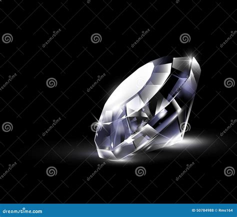 Shiny Bright Diamond Stock Vector Illustration Of Forever 50784988
