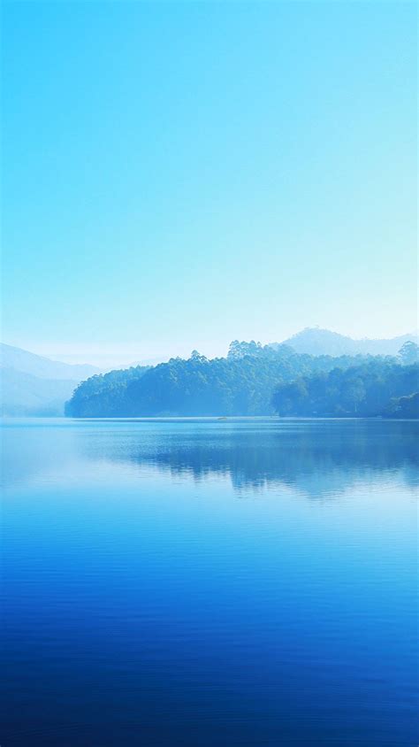 Beautiful Lake Blue Nature Iphone Wallpaper Iphone Wallpapers