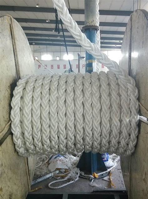 Braided Soft Polypropylene Mooring Rope 80mm X 200m High Water Absorption