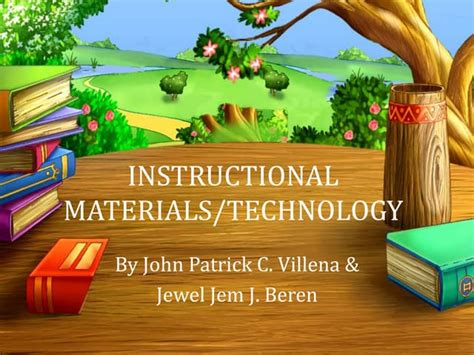 Instructional Materials Guide Ppt