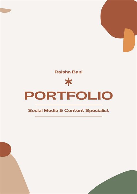 Social Media And Content Specialist Portfolio By Raisha Bani Pramadhani