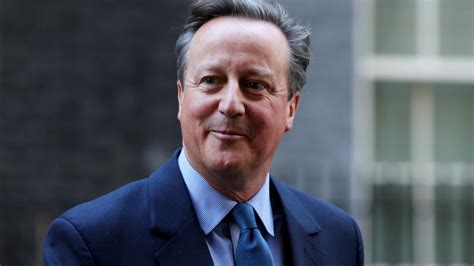 Former British Prime Minister David Cameron Who Called Brexit Vote