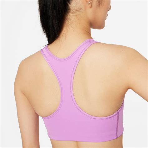 Nike Dri Fit Swoosh Futura Gx Kadın Mor Bra Bra Fashfed