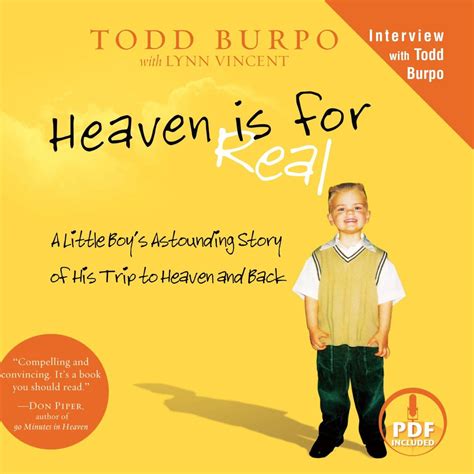 Heaven Is For Real Audiobook By Todd Burpo