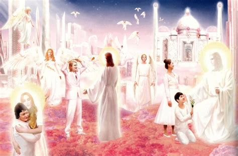 Heaven Heaven Art Heaven Painting Jesus Is Coming
