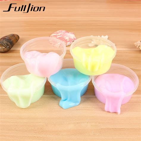 Buy Fulljion Slime Polymer Toys Jelly Clay Funny Fluffy Box Plasticine Learning