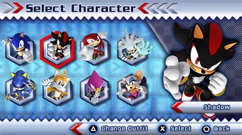 Sonic Rivals 2 All Characters Psp Youtube