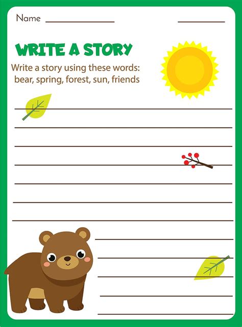 Writing Prompts For Kids 12 Fun Blank Printable Writing Prompts To
