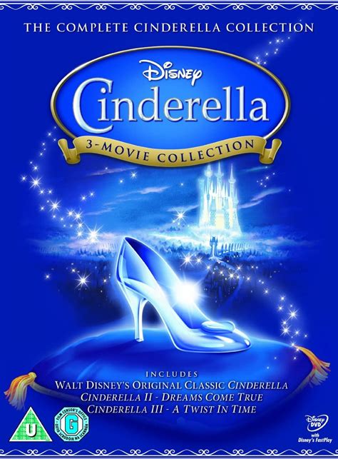 Cinderella Complete Dvd Film Collection Box Set All Movies Cinderella