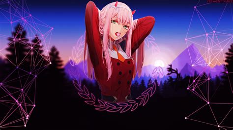 Free Download And Printable Of 02 Darling In The Franxx Wallpaper