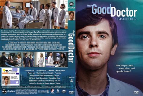 The Good Doctor Season 4 R1 Custom Dvd Cover And Labels Dvdcovercom