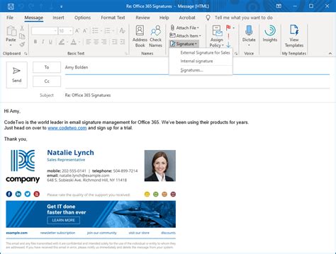 Office 365 Microsoft 365 Email Signature Management Software Codetwo