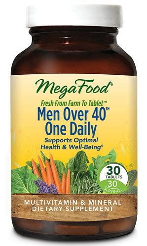 Megafood Men Over 40™ One Daily® 30 Tablets Vitacost