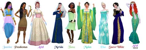 Historically Accurate Disney Princess Series Part The Sims 4
