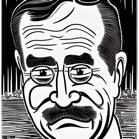 Caricature Of James Doohan By Robert Crumb · Creative Fabrica