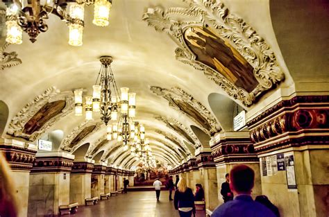 Moscow Subway Artwork Moscow Russia Photograph By Jon Berghoff