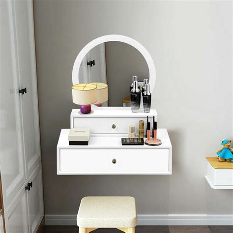 Kohler vanity mirror with lights by kohler, bathroom vanity mirror with amazon alexa, verdera voice collection, 34 wide by 33. Samson Vanity with Mirror | Wall mounted vanity, White ...