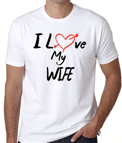 Husband Shirt I Love My Wife Badass Printing
