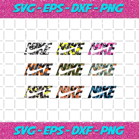 Bundle Nike Camo Pattern Svg Trending Svg Nike Svg Camo Pattern Svg
