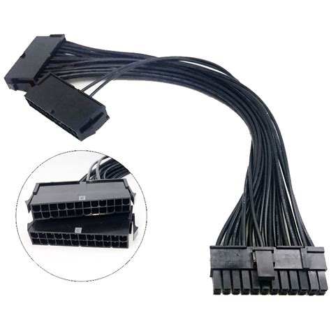 High Quality New Adapter Cable Power Supply Psu 24 Pin Atx Mainboard