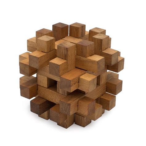 It looks much more complicated than it is, so don't worry! Double Lock-a-Ball Puzzle Interlocking Mechanical Puzzle