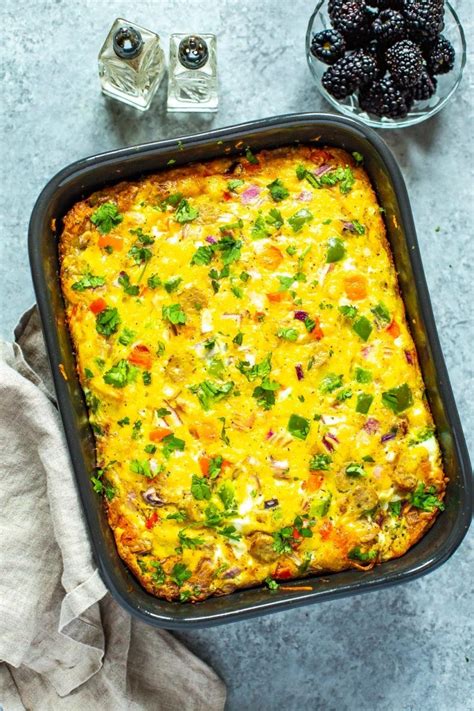 Pour over hash brown mixture. The Ultimate Sausage Hashbrown Breakfast Casserole - The ...