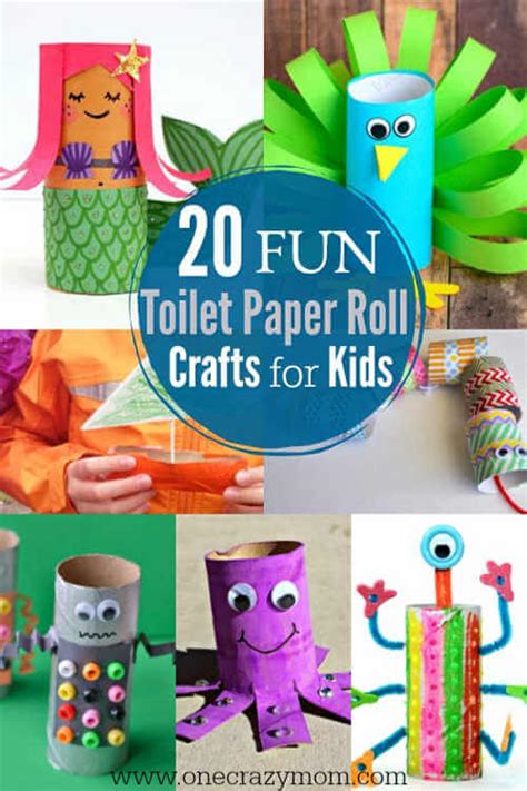 Toilet Paper Roll Crafts For Kids 20 Fun Toilet Paper Roll Crafts