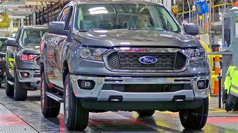 2020 Ford Ranger Production Line American Car Factory Youtube
